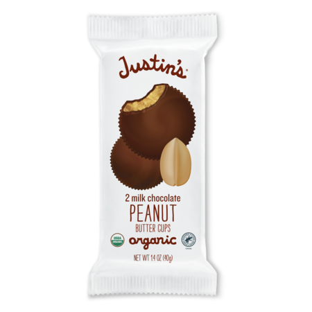 JUSTINS Milk Chocolate Peanut Butter Cup 1.4 oz., PK72 78446